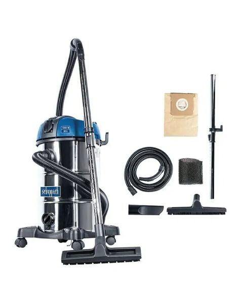 Mokro-suhi sesalnik Scheppach NTS30 Premium (1.300 W, 30 l)